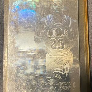 Rare 1991 Micheal Jordan reflector card
